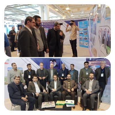 حضور استاندار کردستان در نمایشگاه مدیریت بحران تهران
